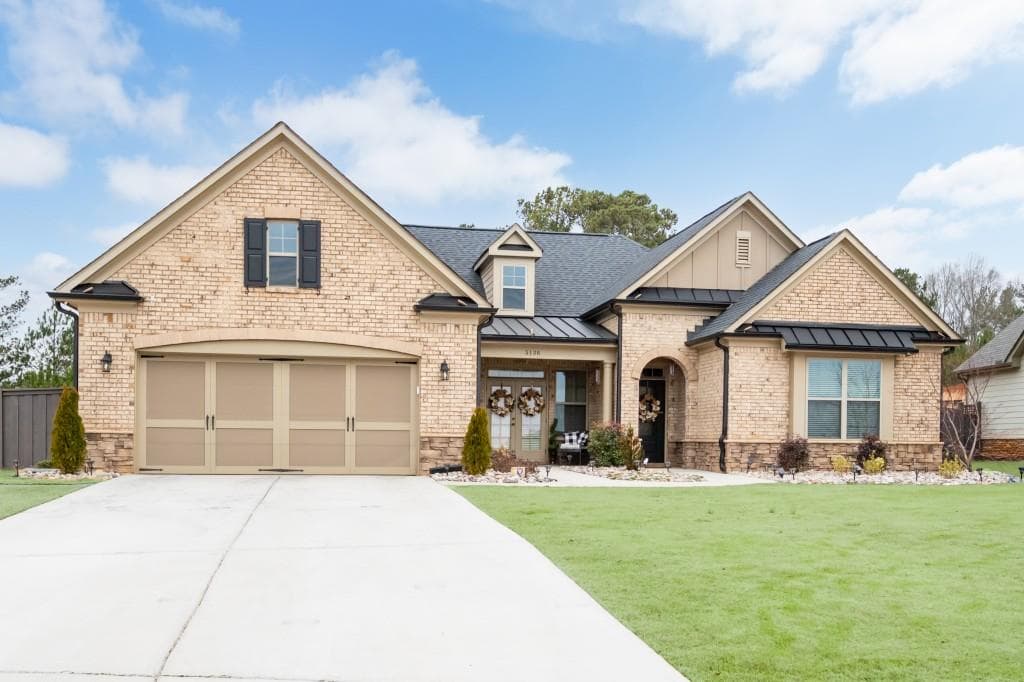 4 bedroom, 3 bathroom, 3,035 sq ft single family residence sold at 5136 Castlehaven Bend, Powder Springs, GA 30127