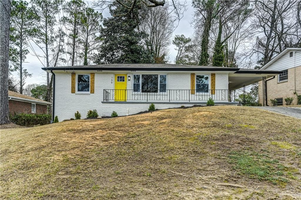 4 bedroom, 3 bathroom, 1,262 sq ft single family residence sold at 139 Oakcliff Court, Atlanta, GA 30331