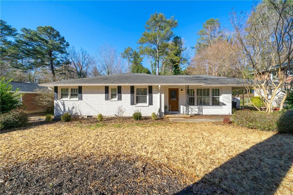 3 bedroom, 2 bathroom, 1,242 sq ft single family residence sold at 2026 Audubon Drive, Atlanta, GA 30329
