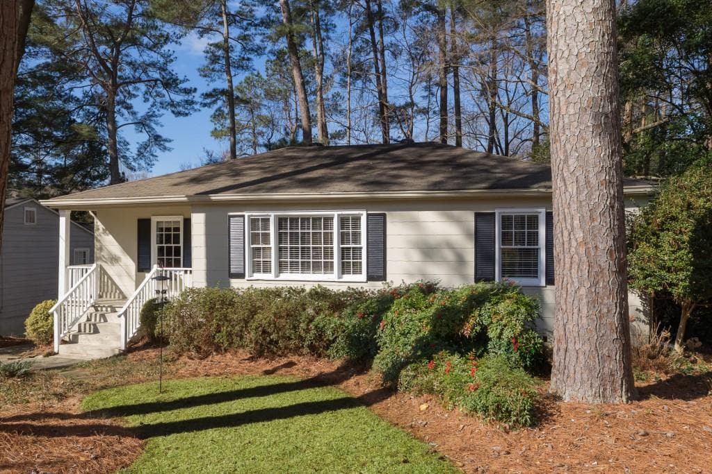 3 bedroom, 2 bathroom, 2,004 sq ft single family residence sold at 1666 Bristol Drive, Atlanta, GA 30329