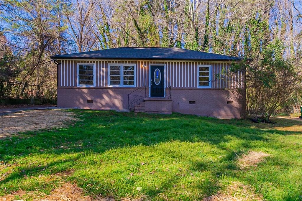2 bedroom, 1 bathroom, 936 sq ft single family residence sold at 1387 Cobb Branch Drive, Decatur, GA 30032