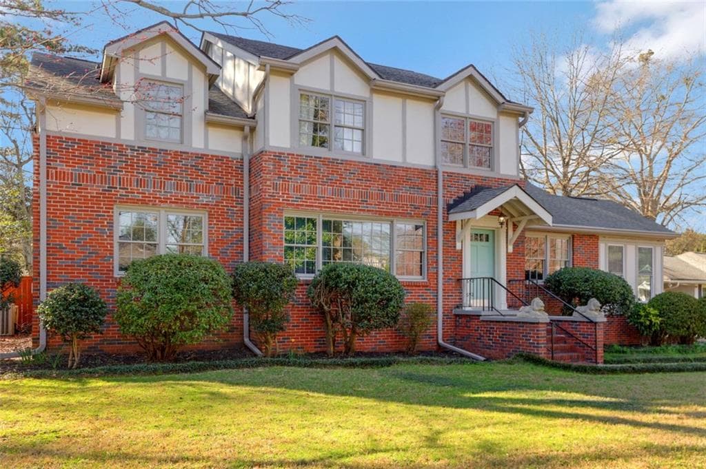 5 bedroom, 4 bathroom, 3,100 sq ft single family residence sold at 466 Ridgecrest Road, Atlanta, GA 30307