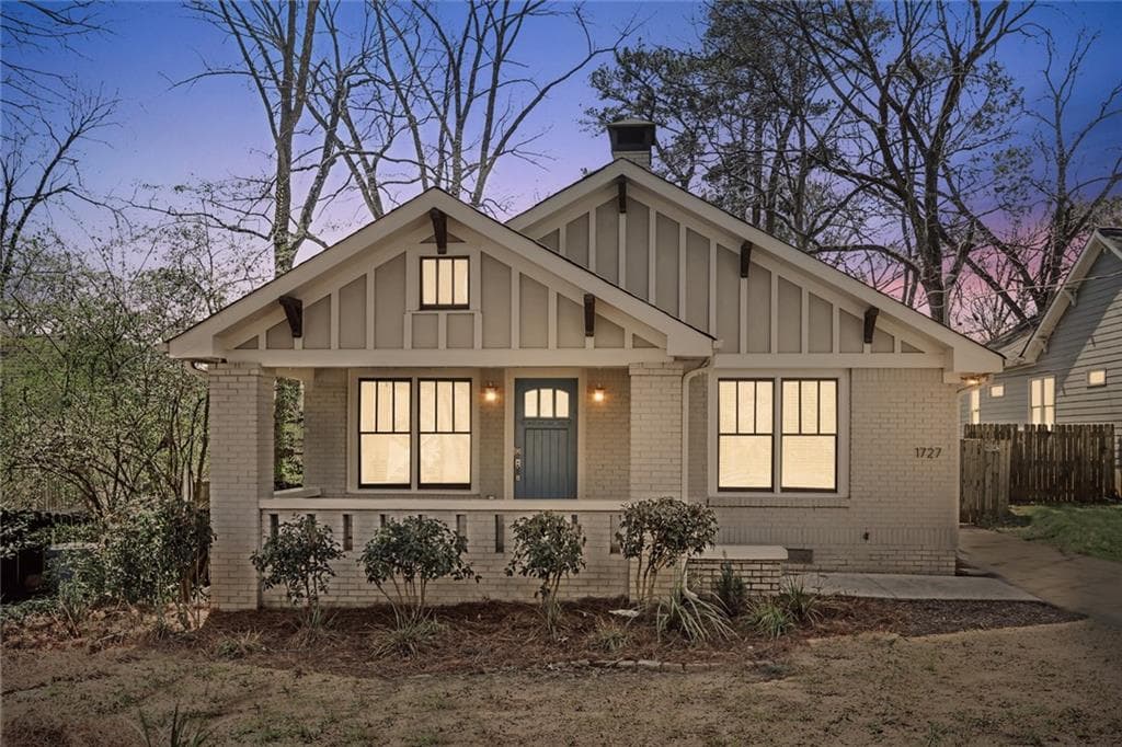 3 bedroom, 2 bathroom, 1,485 sq ft single family residence sold at 1727 Flat Shoals Road, Atlanta, GA 30316