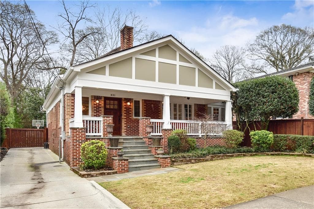 4 bedroom, 3 bathroom, 2,500 sq ft single family residence sold at 831 Durant Place, Atlanta, GA 30308