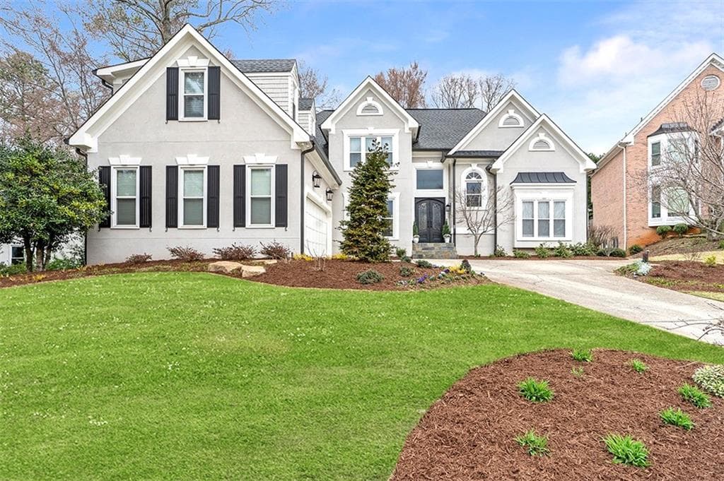 5 bedroom, 5 bathroom, 5,479 sq ft single family residence sold at 4310 May Apple Drive, Alpharetta, GA 30005