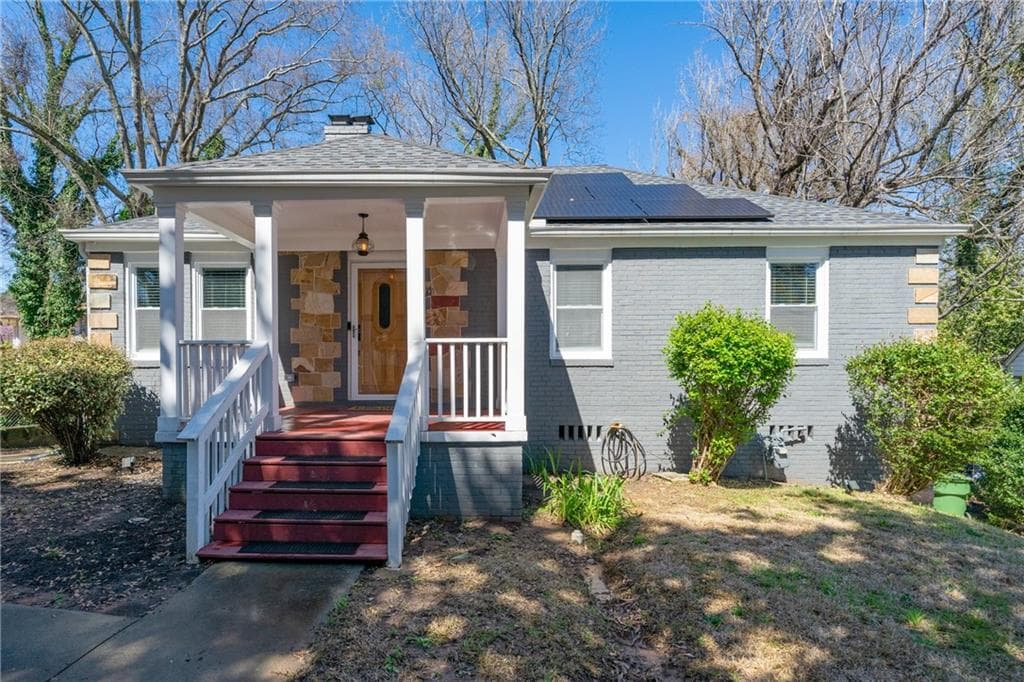 2 bedroom, 2 bathroom single family residence sold at 1089 Fountain Drive, Atlanta, GA 30314