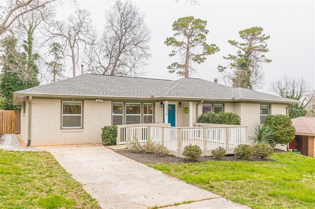 4 bedroom, 3 bathroom, 1,726 sq ft single family residence sold at 2896 Belvedere Lane, Decatur, GA 30032