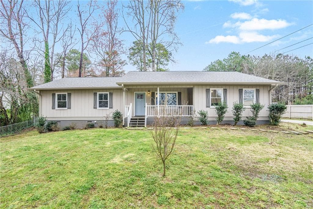 3 bedroom, 2 bathroom, 1,478 sq ft single family residence sold at 3310 Donna Way, Gainesville, GA 30504