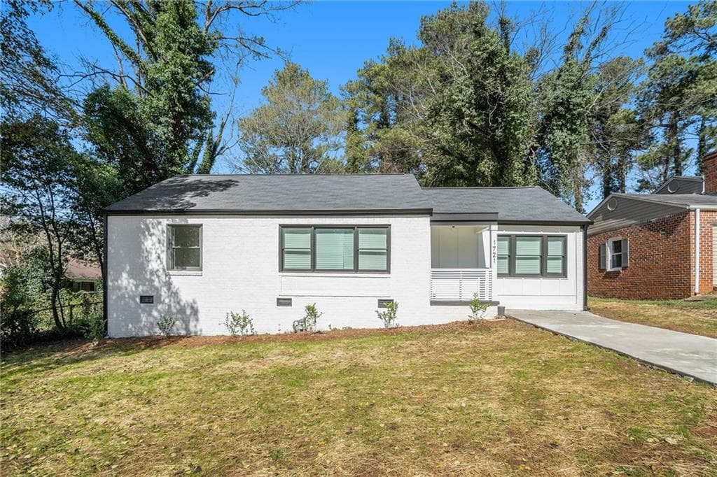 3 bedroom, 2 bathroom, 1,072 sq ft single family residence sold at 1721 Fairbanks Street, Atlanta, GA 30310