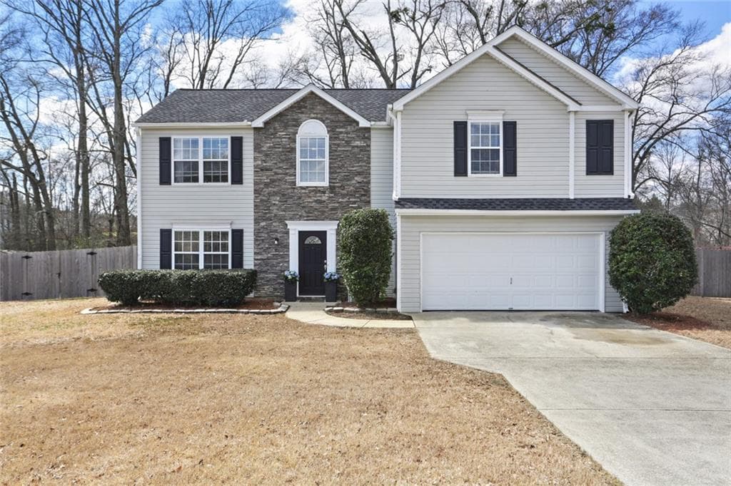 4 bedroom, 3 bathroom, 2,312 sq ft single family residence sold at 48 Crestworth Place, Powder Springs, GA 30127