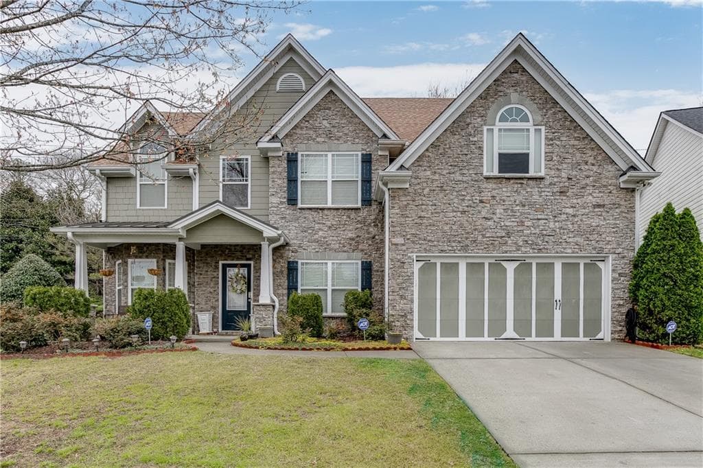 4 bedroom, 3 bathroom, 2,466 sq ft single family residence sold at 1161 Arbor Grove Road, Buford, GA 30518