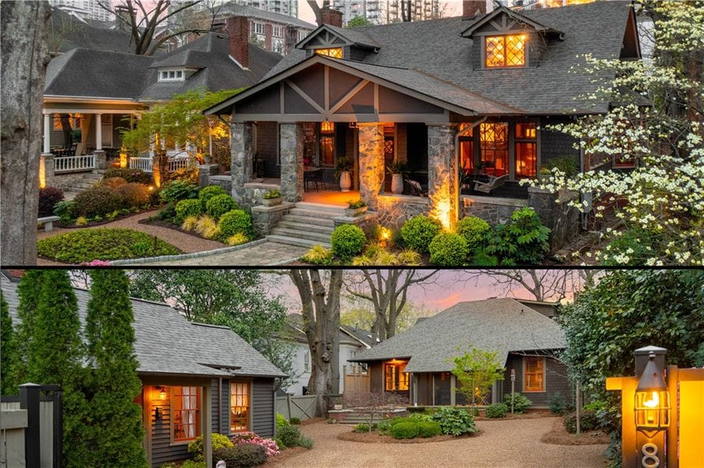 5 bedroom, 4 bathroom, 4,868 sq ft single family residence sold at 886 Piedmont Avenue, Atlanta, GA 30309