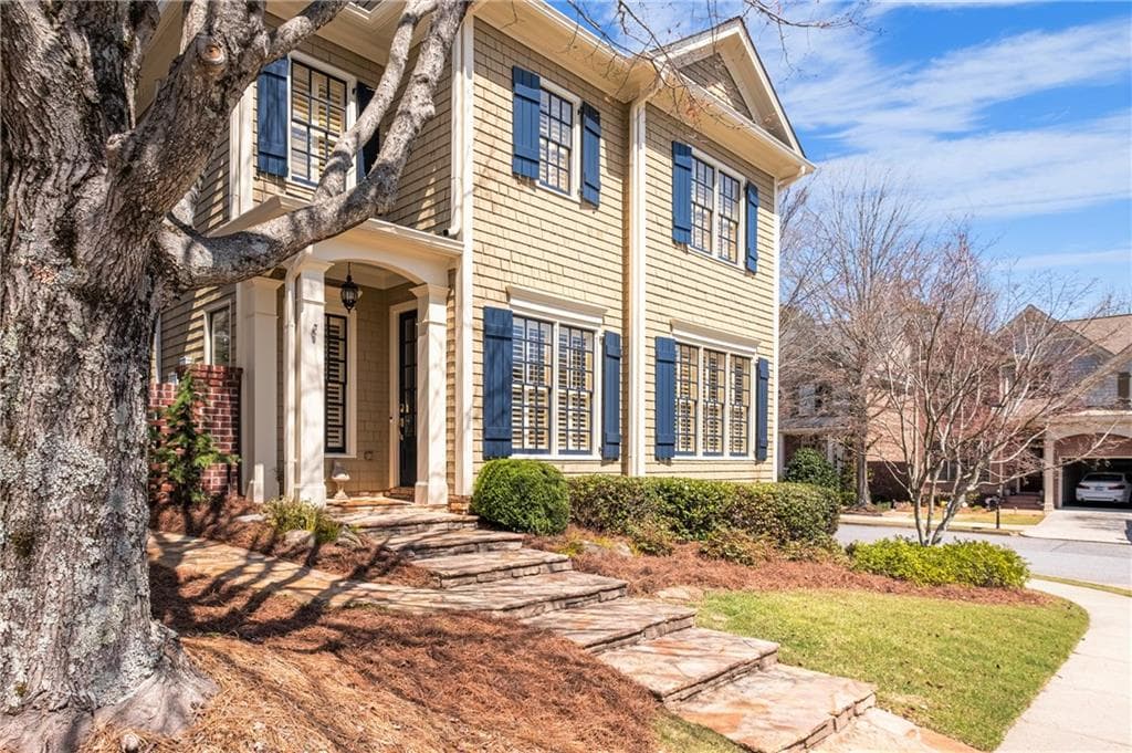 3 bedroom, 4 bathroom, 2,898 sq ft single family residence sold at 1070 Ambrose Avenue, Alpharetta, GA 30022