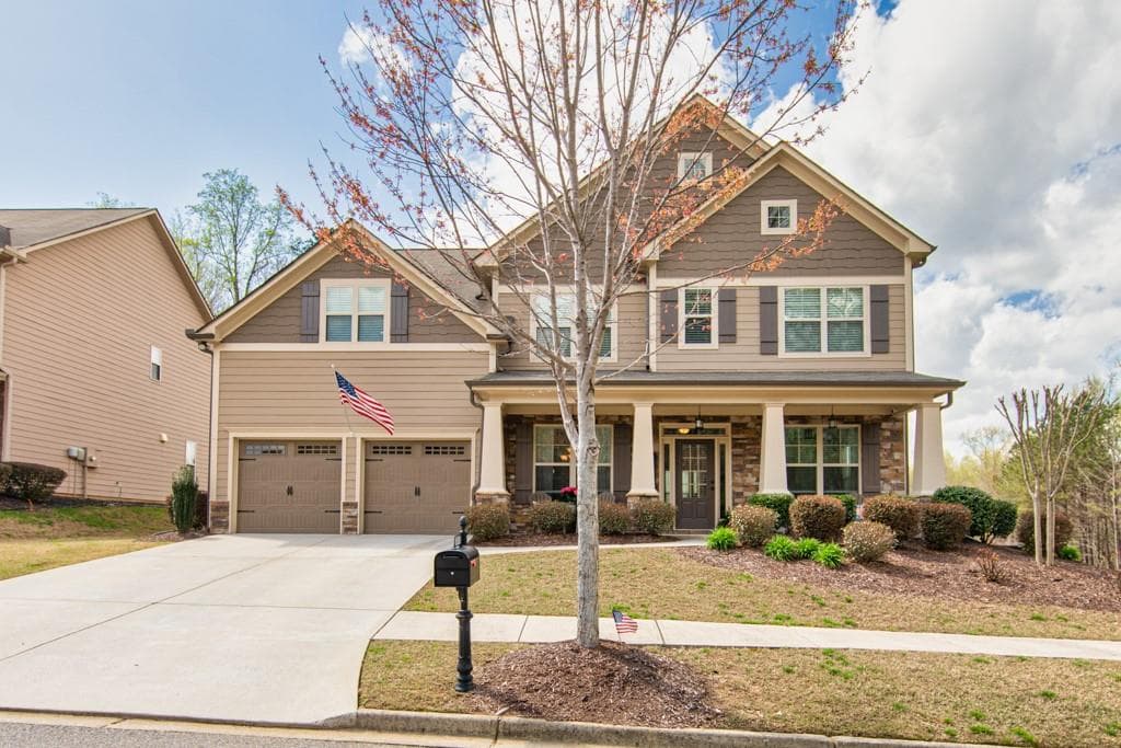 4 bedroom, 3 bathroom, 2,984 sq ft single family residence sold at 2418 Well Springs Drive, Buford, GA 30519