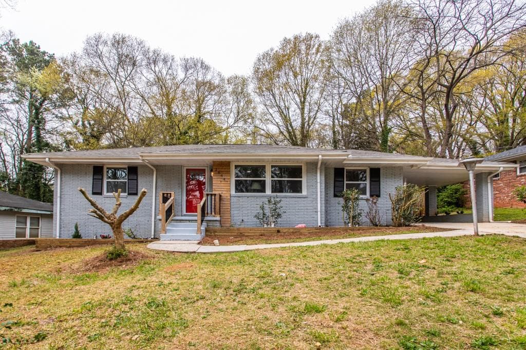 3 bedroom, 2 bathroom, 1,273 sq ft single family residence sold at 1644 Valencia Road, Decatur, GA 30032
