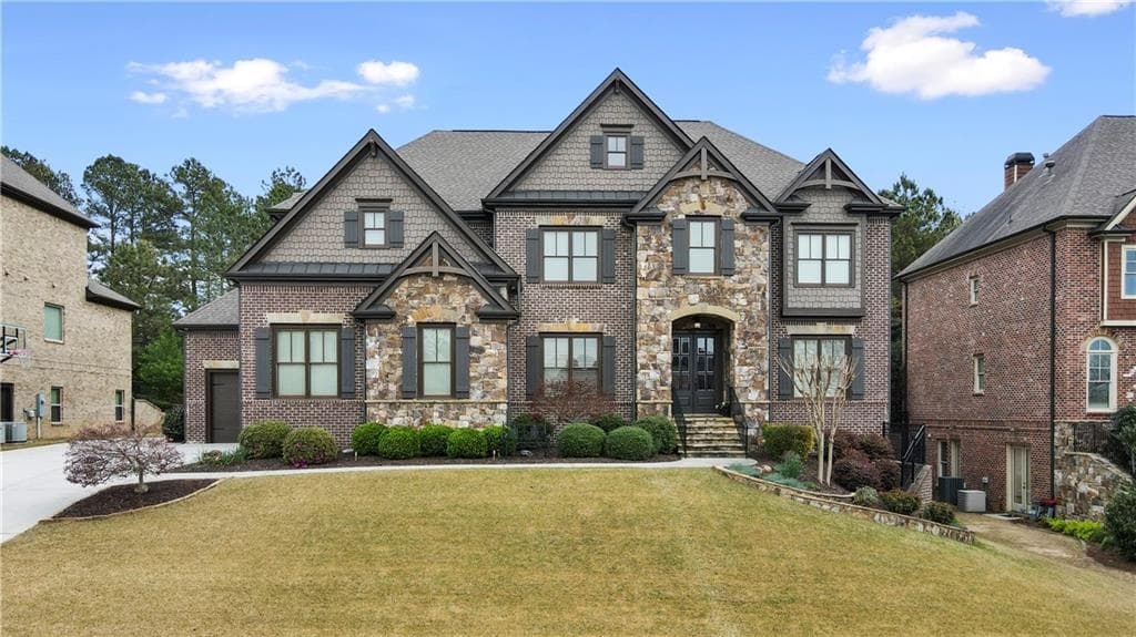 5 bedroom, 5 bathroom, 4,514 sq ft single family residence sold at 2013 Skybrooke Lane, Hoschton, GA 30548