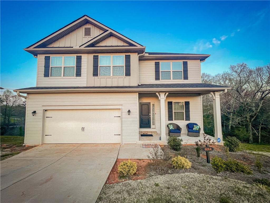 5 bedroom, 4 bathroom, 2,211 sq ft single family residence sold at 6064 Creekside View Lane, Clermont, GA 30527