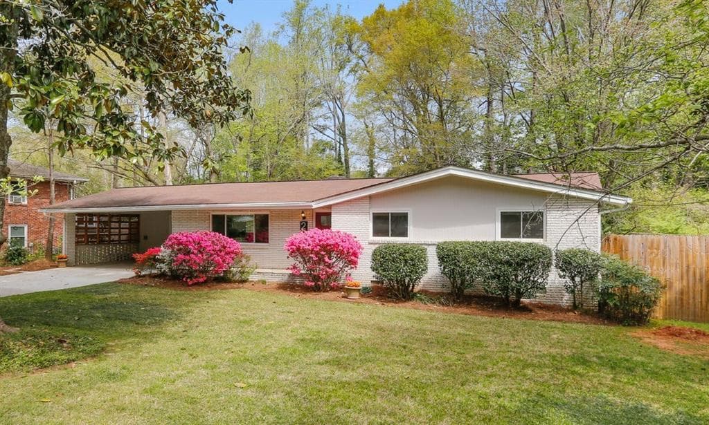 3 bedroom, 2 bathroom, 1,868 sq ft single family residence sold at 2806 Riderwood Drive, Decatur, GA 30033