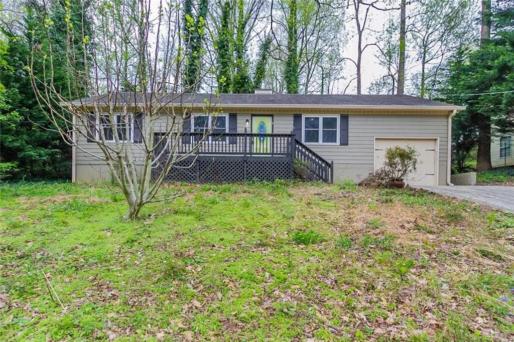3 bedroom, 2 bathroom, 1,232 sq ft single family residence sold at 3455 Continental Drive, Cumming, GA 30041