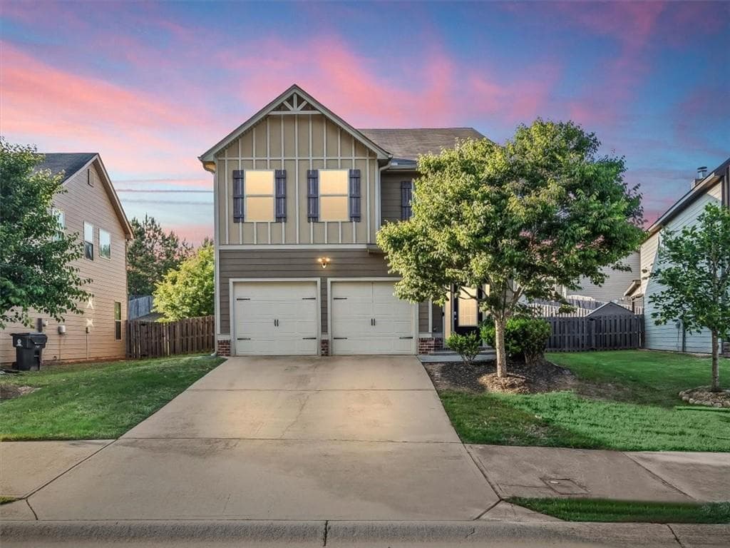 4 bedroom, 3 bathroom single family residence sold at 7543 Springbox Drive, Fairburn, GA 30213