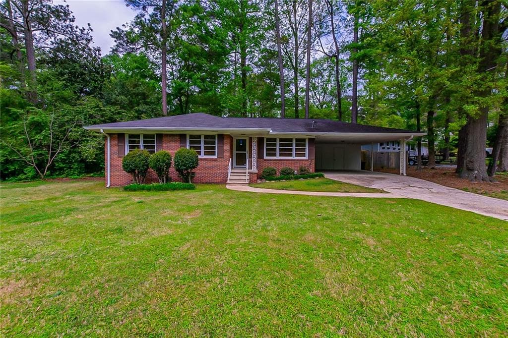 3 bedroom, 2 bathroom, 1,212 sq ft single family residence sold at 2156 Medfield Trail, Atlanta, GA 30345