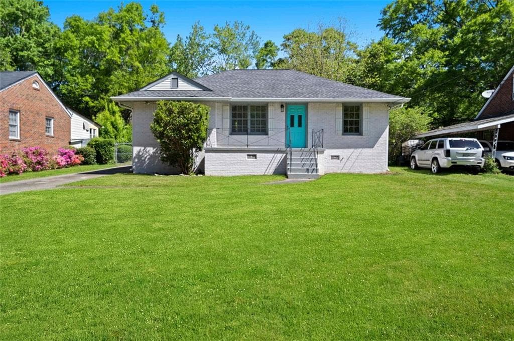 3 bedroom, 1 bathroom, 1,010 sq ft single family residence sold at 418 SARGENT Drive, Atlanta, GA 30315