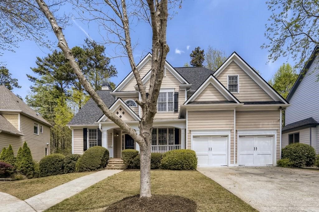 5 bedroom, 4 bathroom, 3,805 sq ft single family residence sold at 345 Crown Vetch Lane, Alpharetta, GA 30005