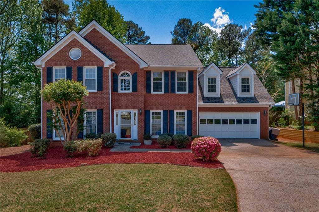 4 bedroom, 3 bathroom, 2,358 sq ft single family residence sold at 5435 Bentley Hall Drive, Alpharetta, GA 30005