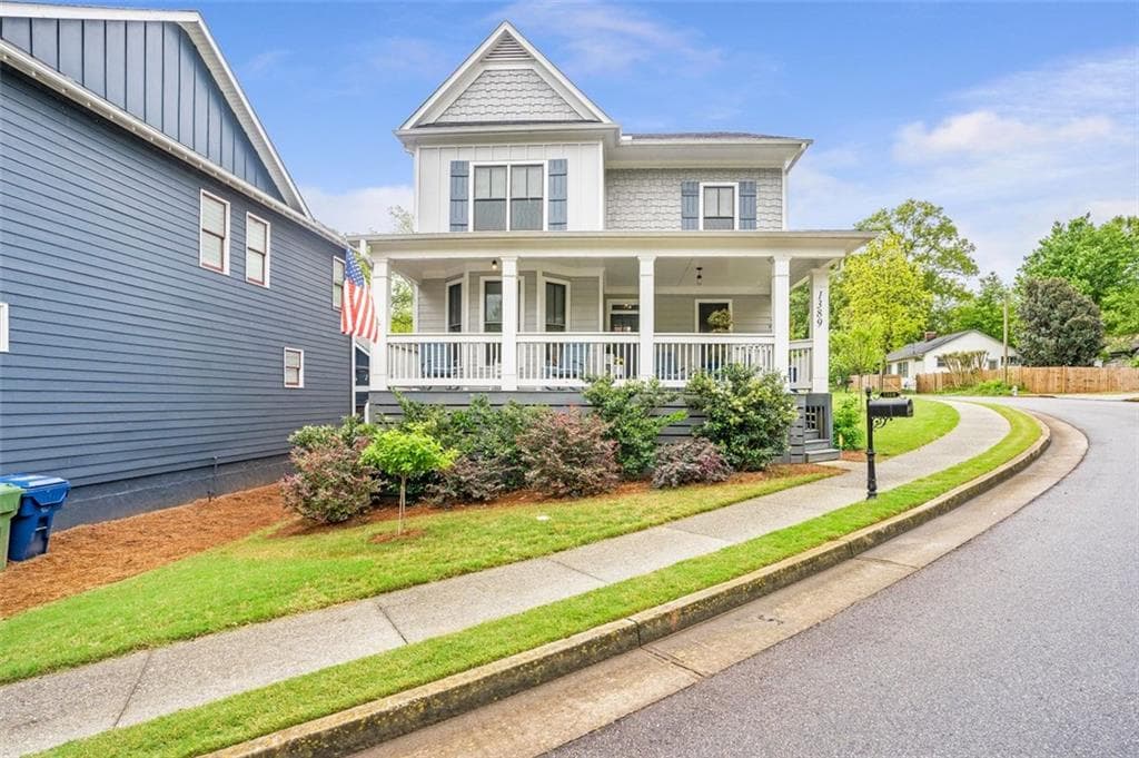 5 bedroom, 5 bathroom, 2,700 sq ft single family residence sold at 1389 MARION Street, Atlanta, GA 30315