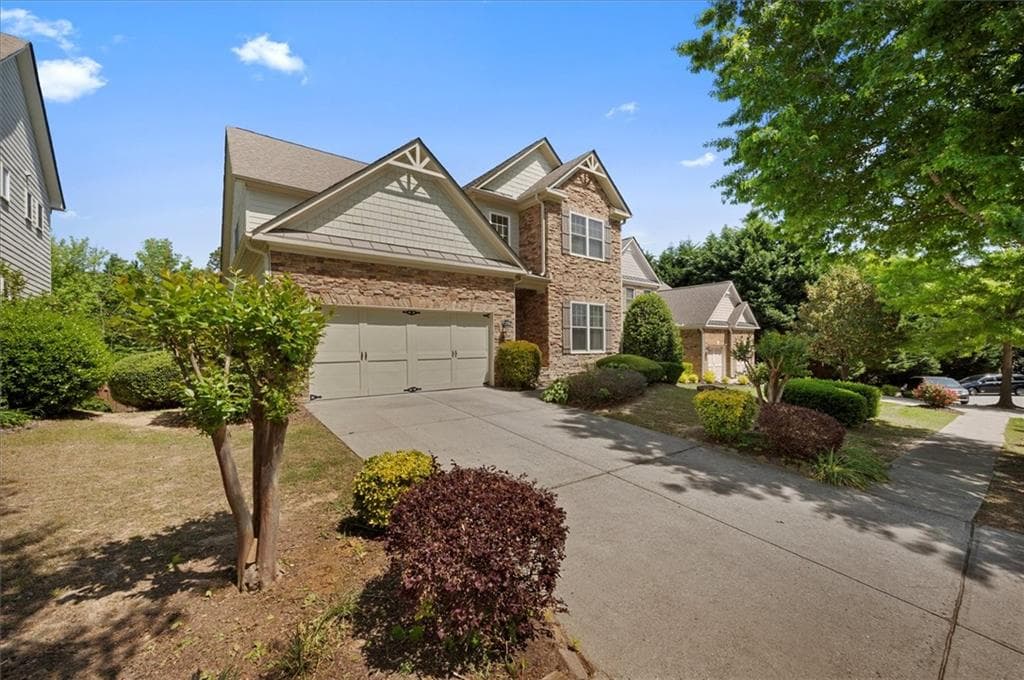 5 bedroom, 4 bathroom, 4,253 sq ft single family residence sold at 7765 Soaring Eagle Drive, Flowery Branch, GA 30542