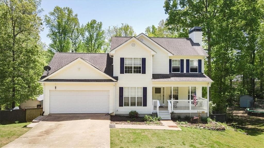 5 bedroom, 4 bathroom, 2,456 sq ft single family residence sold at 7155 Bannister Park Lane, Cumming, GA 30028
