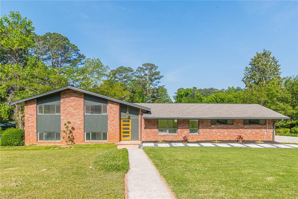 4 bedroom, 3 bathroom single family residence sold at 4233 Palm Springs Drive, East Point, GA 30344