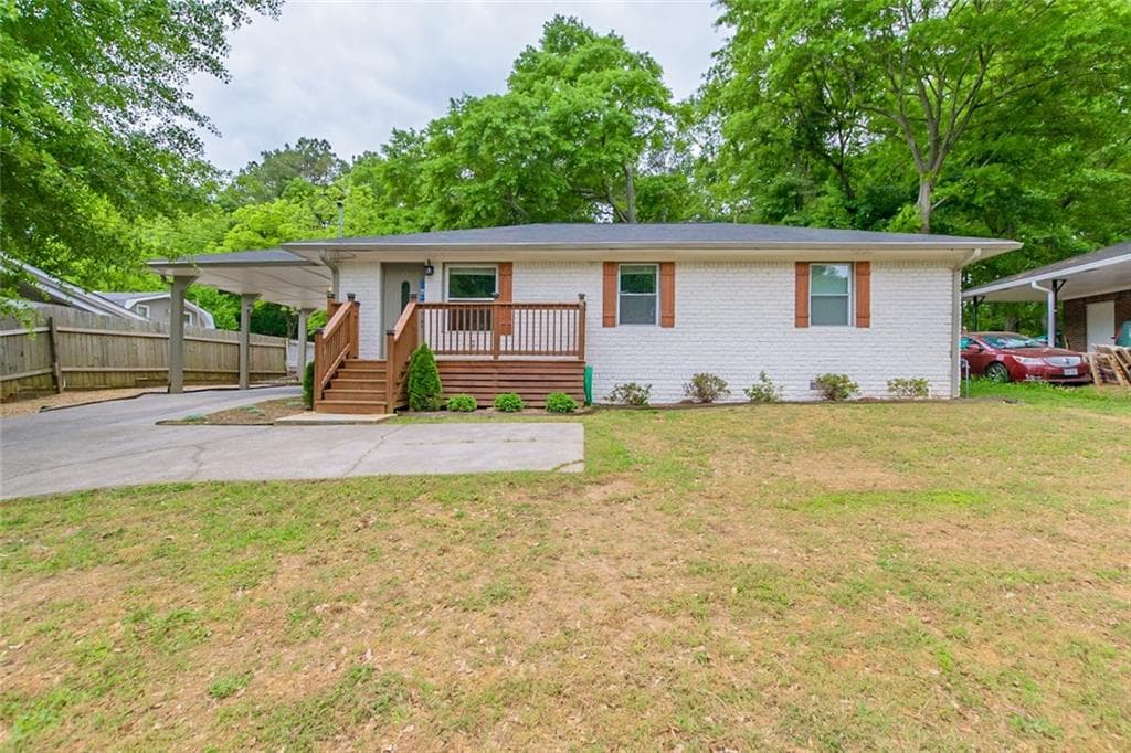 3 bedroom, 2 bathroom, 1,512 sq ft single family residence sold at 2618 Birch Street, Smyrna, GA 30080