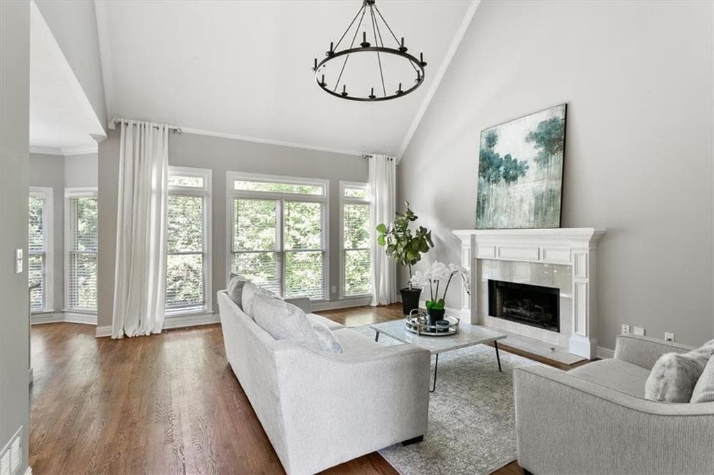 5 bedroom, 4 bathroom, 2,870 sq ft single family residence sold at 705 Northwind Terrace, Roswell, GA 30075