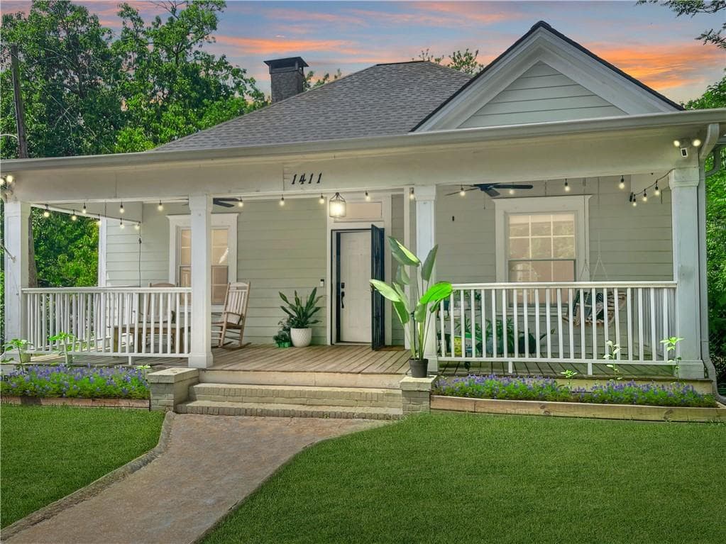 4 bedroom, 2 bathroom, 1,868 sq ft single family residence sold at 1411 Allene Avenue, Atlanta, GA 30310
