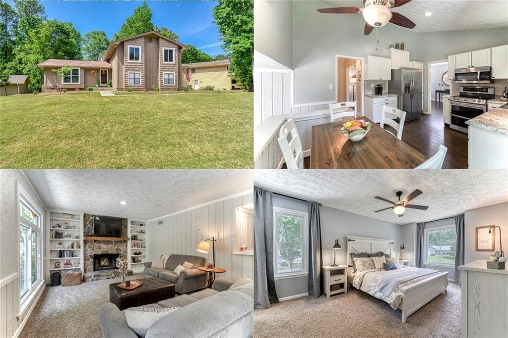 4 bedroom, 3 bathroom, 1,640 sq ft single family residence sold at 355 Soft Pine Trail, Roswell, GA 30076