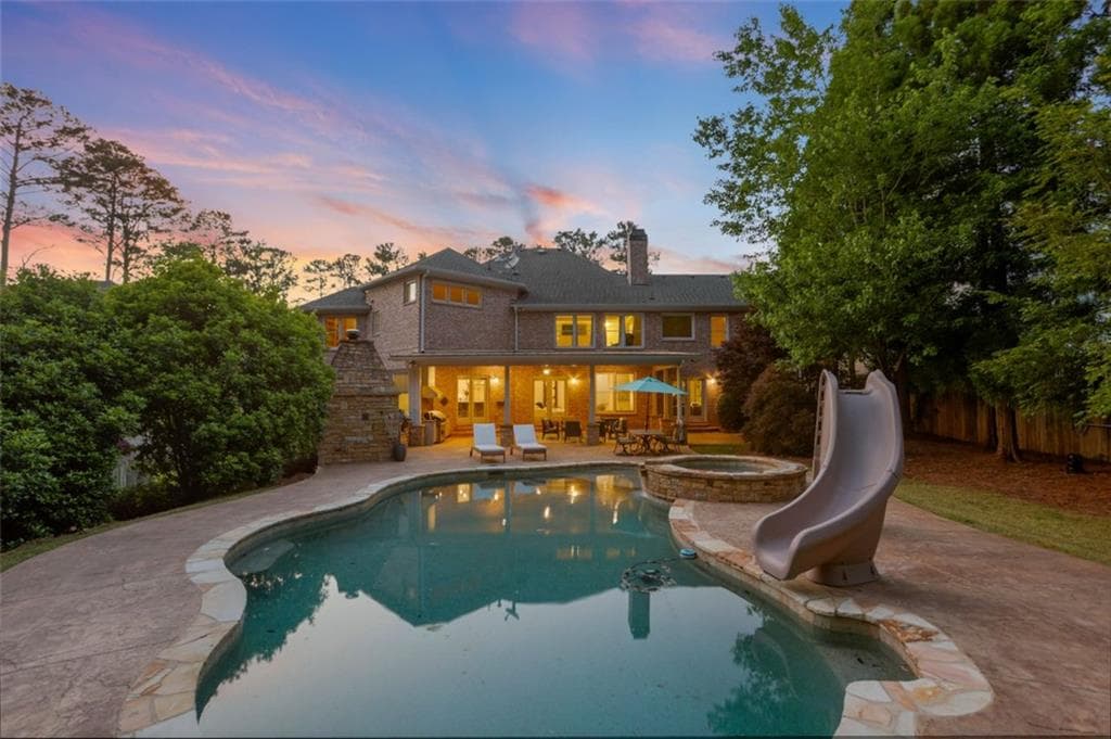8 bedroom, 7 bathroom, 7,126 sq ft single family residence sold at 3669 Briarcliff Road, Atlanta, GA 30345