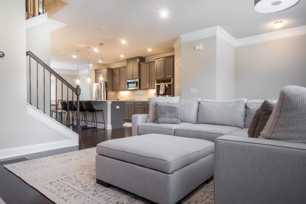 4 bedroom, 4 bathroom, 2,404 sq ft townhouse sold at 5871 Terrace Bend Way, Peachtree Corners, GA 30092