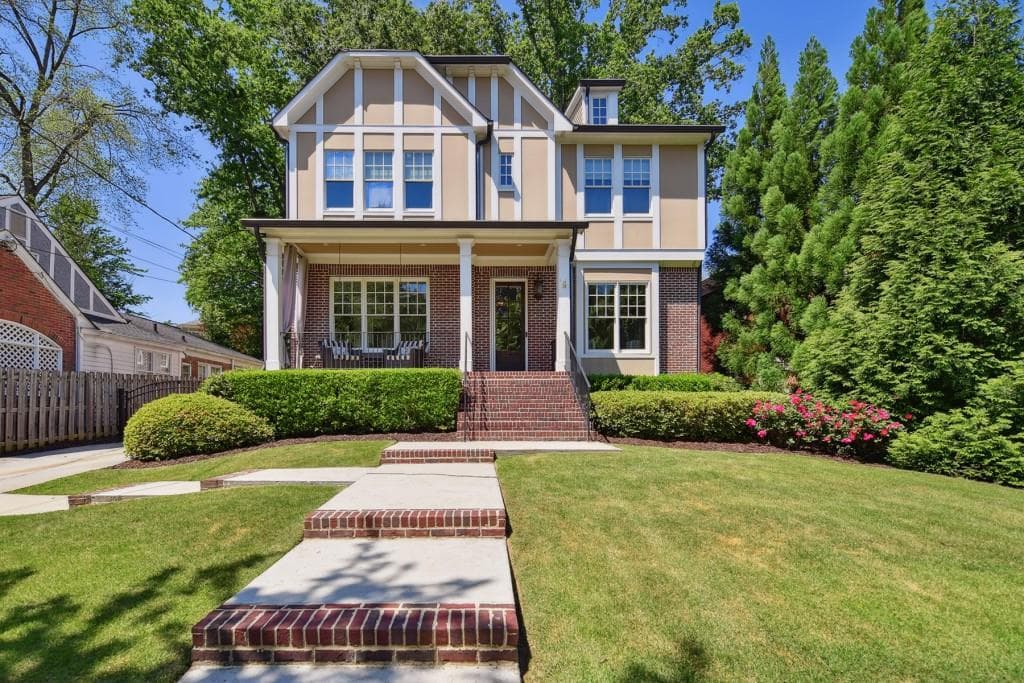 5 bedroom, 5 bathroom, 5,500 sq ft single family residence sold at 1307 N Morningside Drive, Atlanta, GA 30306