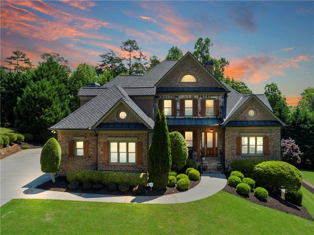 5 bedroom, 5 bathroom, 5,920 sq ft single family residence sold at 3623 Sunset Point Drive, Gainesville, GA 30506