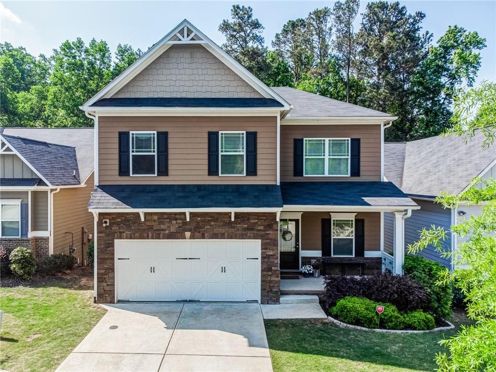 4 bedroom, 3 bathroom, 2,508 sq ft single family residence sold at 971 Duncan Terrace, Canton, GA 30115
