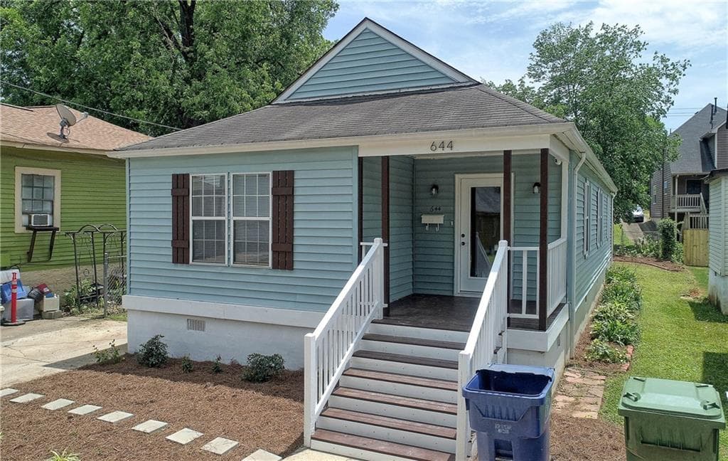 4 bedroom, 2 bathroom, 1,350 sq ft single family residence sold at 644 Lester Street, Atlanta, GA 30314