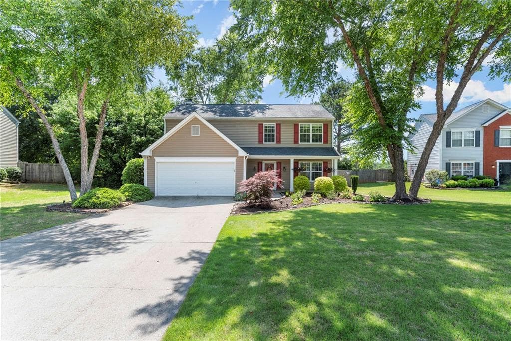 3 bedroom, 3 bathroom, 1,864 sq ft single family residence sold at 609 River Knoll Court, Woodstock, GA 30188