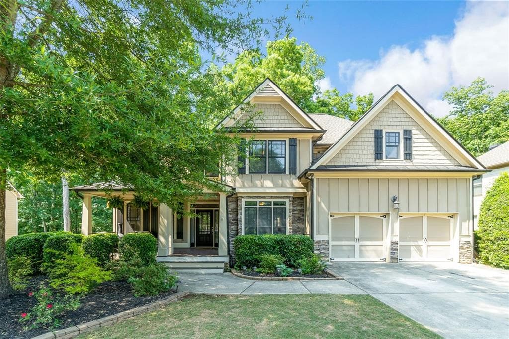 6 bedroom, 4 bathroom, 3,600 sq ft single family residence sold at 202 Pine Bluff Drive, Dallas, GA 30157