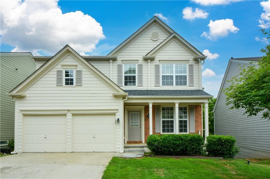 4 bedroom, 3 bathroom, 2,064 sq ft single family residence sold at 13582 Weycroft Circle, Milton, GA 30004