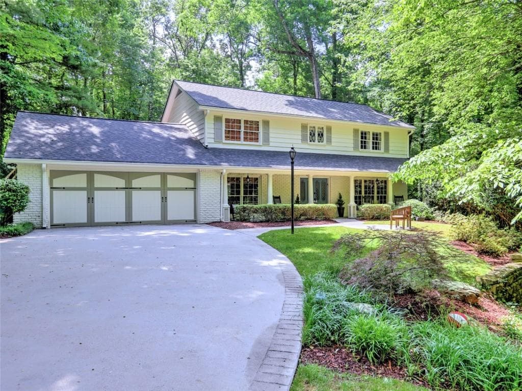 5 bedroom, 3 bathroom, 3,500 sq ft single family residence sold at 355 Earlston Drive, Sandy Springs, GA 30328