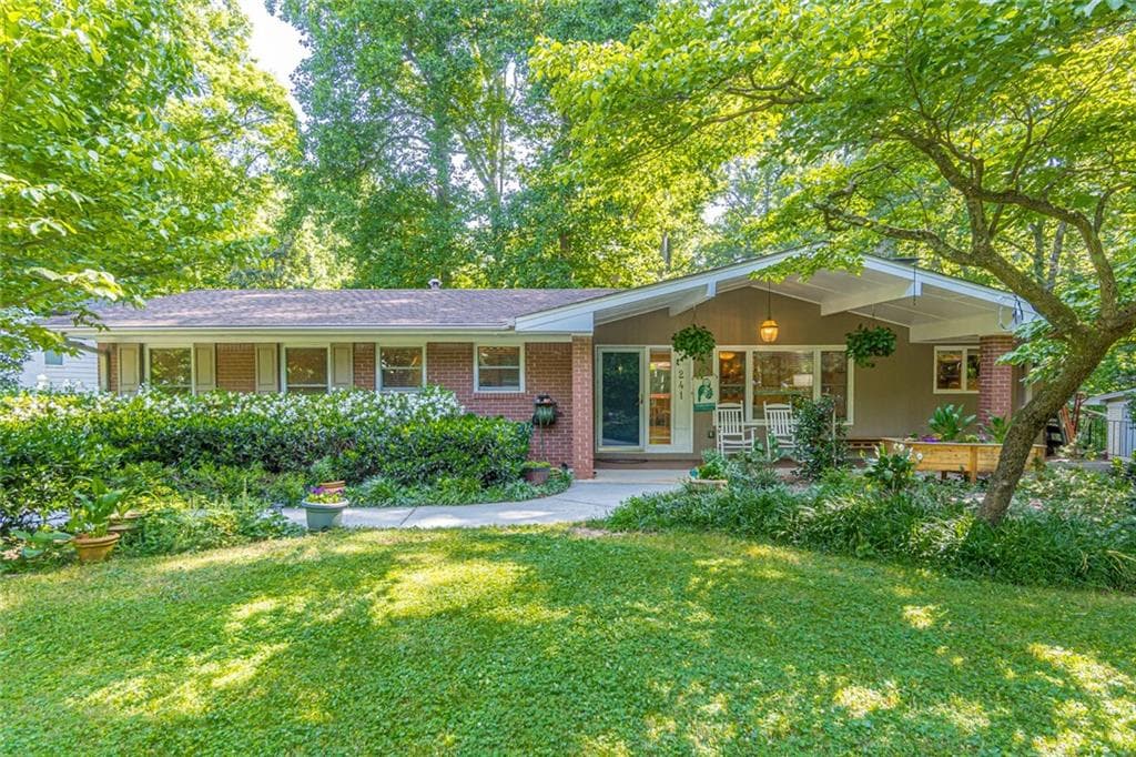 4 bedroom, 3 bathroom, 2,738 sq ft single family residence sold at 241 W Parkwood Road, Decatur, GA 30030