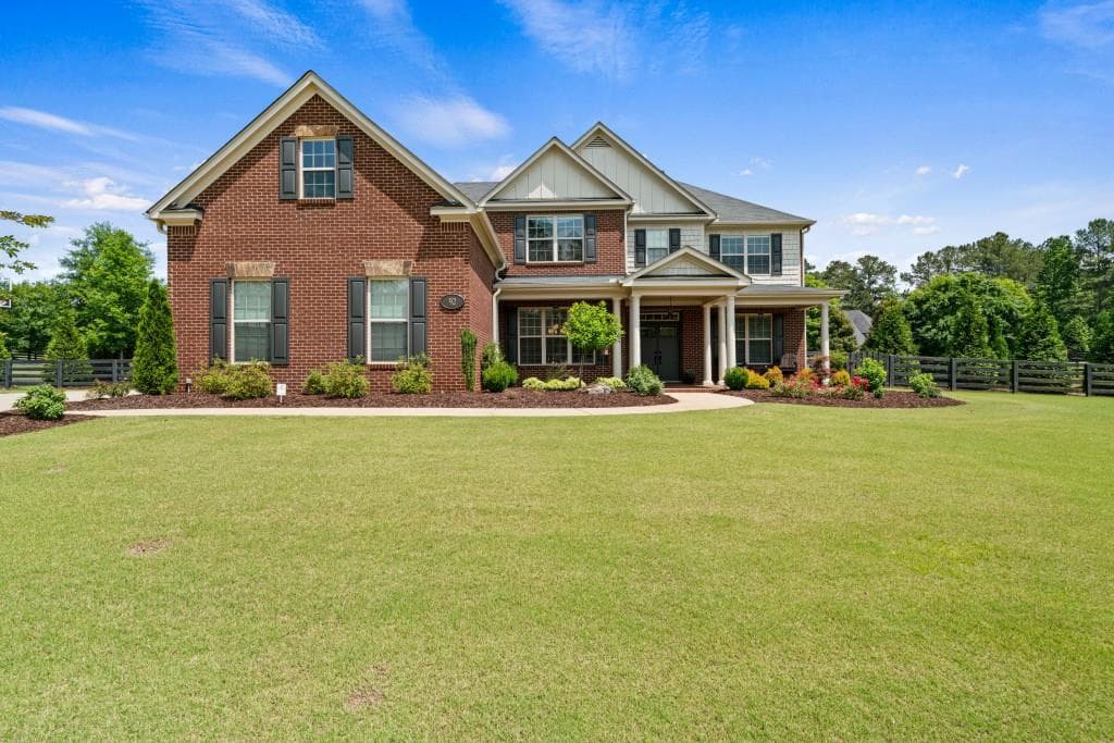 5 bedroom, 5 bathroom, 3,900 sq ft single family residence sold at 92 Liberty Grove Pass, Milton, GA 30004