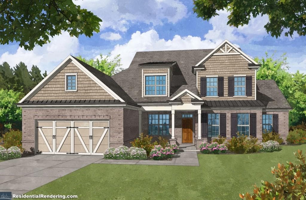 4 bedroom, 4 bathroom, 3,598 sq ft single family residence sold at 747 Marlay Lane, Powder Springs, GA 30127