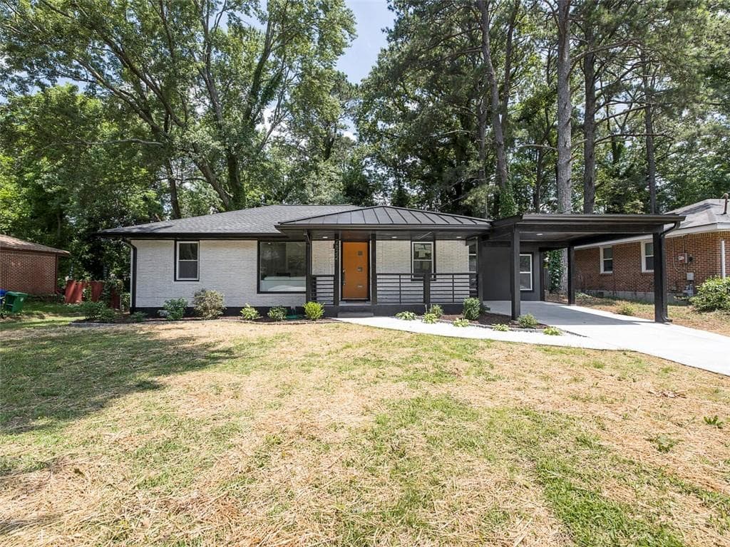 4 bedroom, 2 bathroom single family residence sold at 2822 MITCHELL Drive, Decatur, GA 30032
